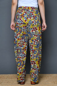 Multicolored Kalamkari Pajama Pants