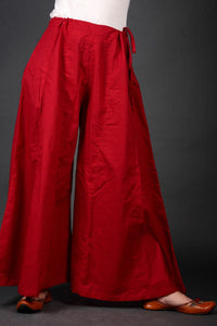 maroon red cotton kalidar palazzo jaipuri cotton kurta set kurti for women ethnic wear pure cotton palazzo